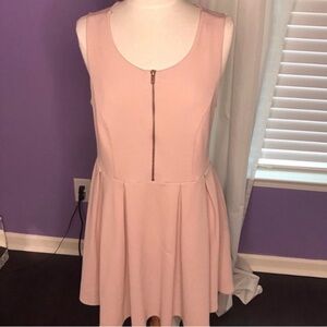 Women’s Zip-front fit and flare dress